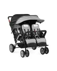 Foundations Quad Sport 4-Passenger Stroller - Best Compact double stroller