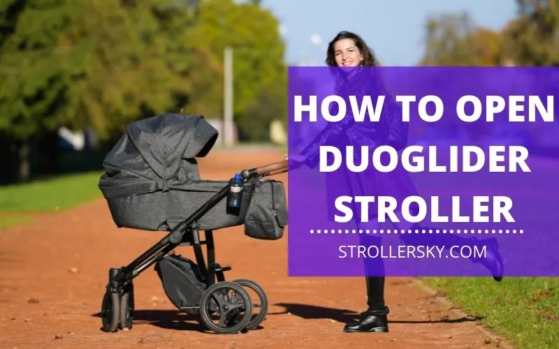 How To Open Duoglider Stroller
