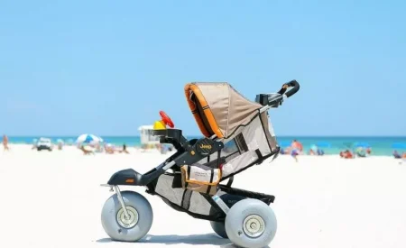 Will a Jogging Stroller Work on the Beach